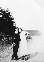 Unknown couple at Camp Hardy.