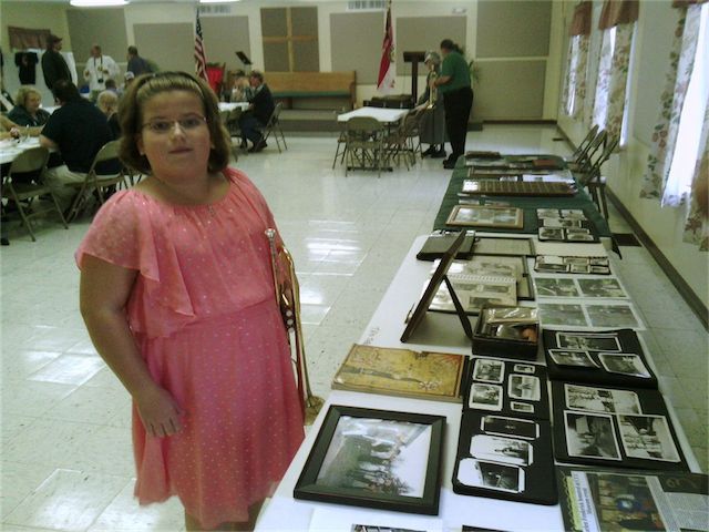 Markie Shellhammer played perform Taps, the National Anthem, and hand out Hall of Fame certificates during the program. Markie is a fifth grade student at Norwood Grade School in Harrison County, West Virginia and has performed for the last three years at various CCC events.